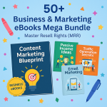 📘 50+ Business & Marketing eBooks Mega Bundle | Master Resell Rights Included | DFY Digital Business Library