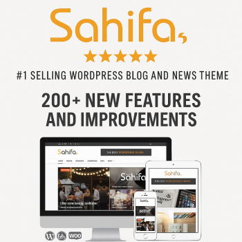 Sahifa – Responsive WordPress Theme for News, Magazine & Blog Websites