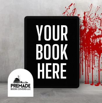 2 iPad Cover Template for Mystery Books | Canva Editable for Book Promotion