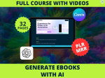 AI eBook Creator Masterclass: Build Profitable eBooks with Step-by-Step Video Tutorials!