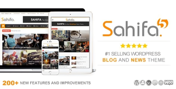 Sahifa – Responsive WordPress Theme for News, Magazine & Blog Websites